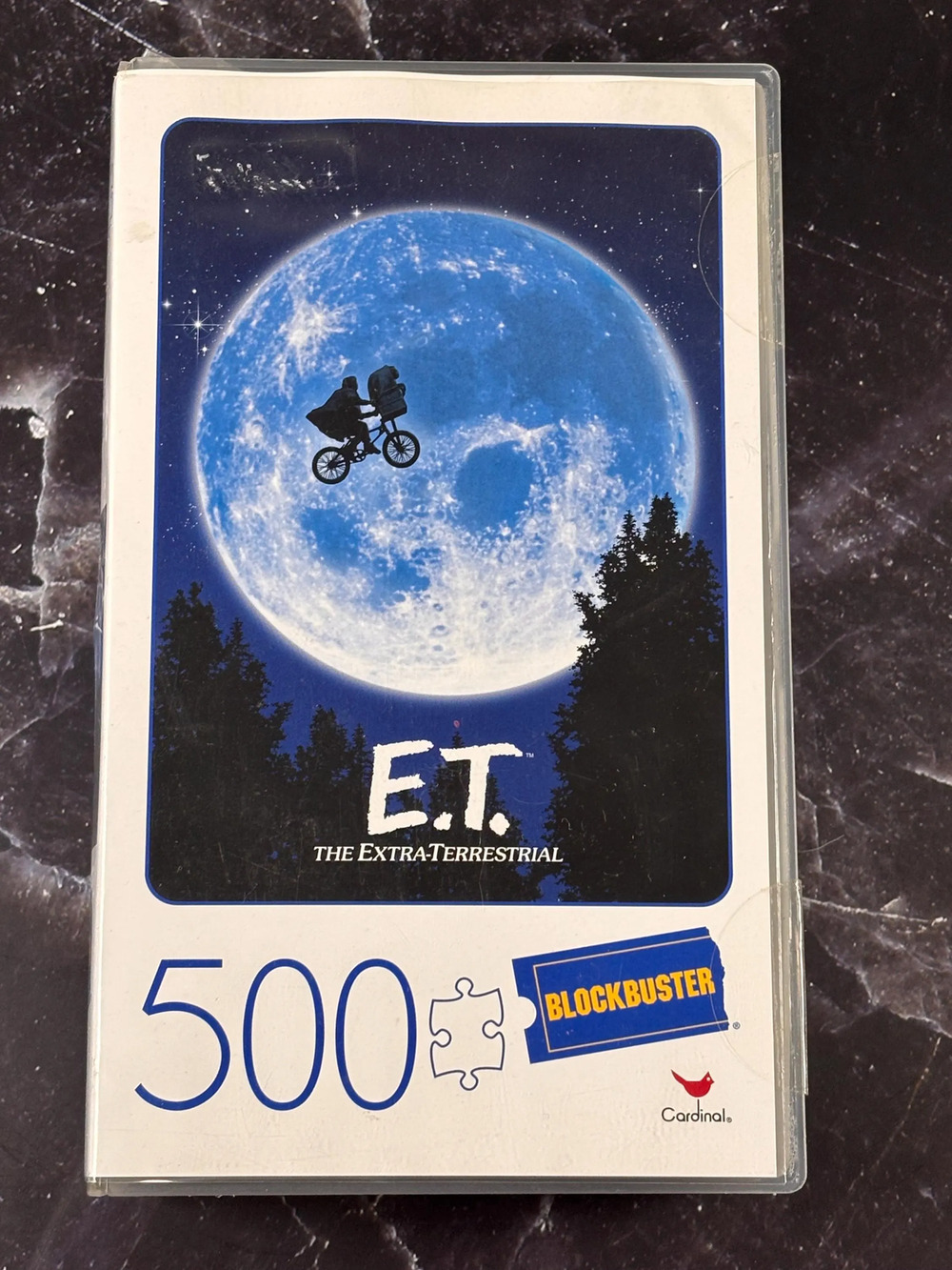 E.T. The Extra-Terrestrial Movie 500 Piece Puzzle Plastic Retro Blockbuster ET